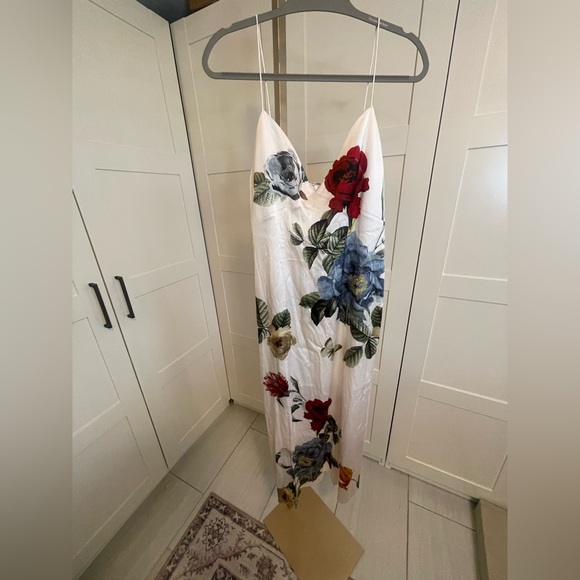 NWOT: Alice + Olivia Julietta Midi Slip Dress Size 8 - Picture 4 of 9